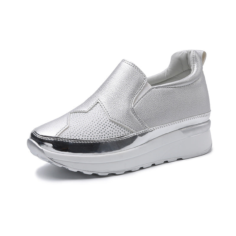 [Recommended by Orthopedic Surgeons] Knitted Sequin Insert Muffin Sneakers