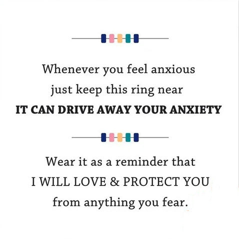 🔥LAST DAY 49% OFF🎁Anxiety Relieving Enamel Fidget Ring,S925 Sterling Silver